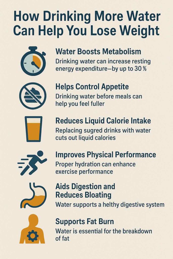 How Drinking More Water Can Help You Lose Weight Naturally
