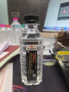 PureSip 200ML Black Stardom Bottel